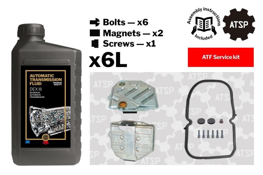 Jeu de pièces, Vidange boîte automatique ATSP 105.108.0003